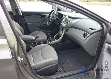2012 Hyundai Elantra Gls from USA, damaged, VIN 5NPDH4AE8CH101130